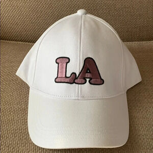 Wild Fable LA Baseball Cap White New